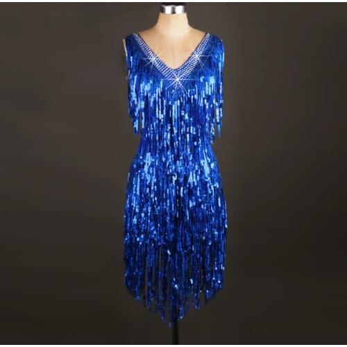 Women latin dress latin dance costumes for women salsa dress latina dress for dance competition latin dance tango dress fringe