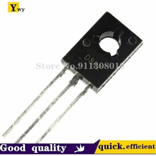 10PCS D882 NPN transistor 30V/3A in-line triode in-line TO126 chip