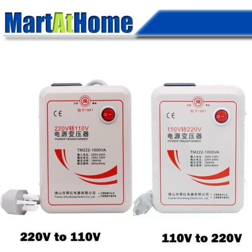 1000W Voltage Converter Transformer 220 V to 110 V Step Down /110V to 220 V 1000 W Step Up