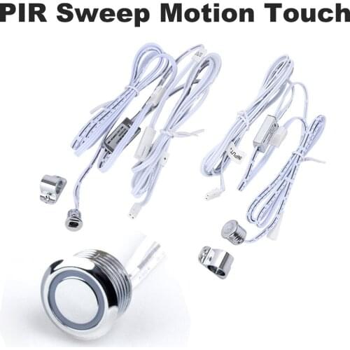 12v Sweep Sensor Hand Sweep Switch PIR sensr Motion sensor Smart for Kitchen Ligh LED Strip Tape Led Ribbons Wardrobe Lamp