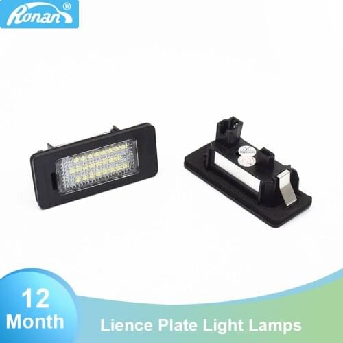 18SMD LED License Plate Lights for Volkswagen Golf/Golf plus/Passat/Sharan 7N /Tiguan GP2 2011