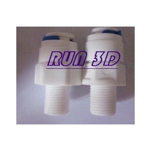 3 D printer accessory ULTIMAKER MAKEBOT joint/ Tube Connector/ Adapter Fitting 6mm for extruder fix pipe top quality