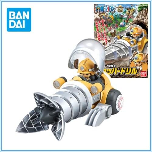 Bandai One Piece Tony Chopper 5 In 1 Robot Driller Vergadering Joba Kits Action Figure Model Anime Beeldje