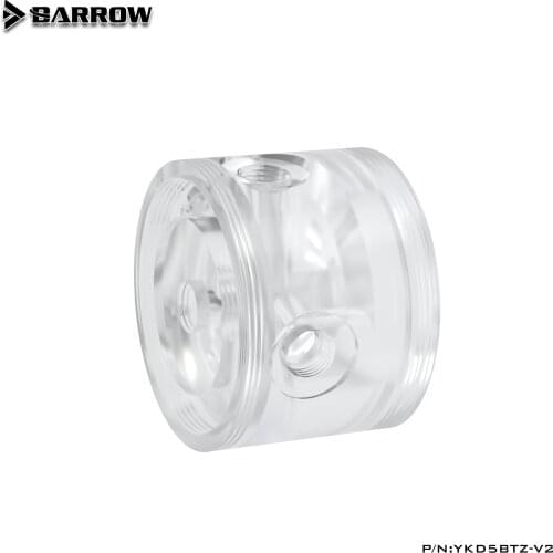 Barrow D5 / SPG40A Series DIY Water-cooled Acrylic / POM Round Pump Special Modified Cover