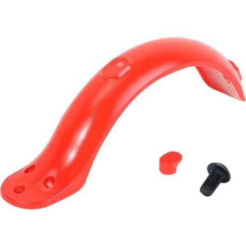 Hot Sale Rear Fender Wear-resistant Electric Scooter Mud Fender Front Rear Mudguard Mud Guard for Xiaomi M365 Red