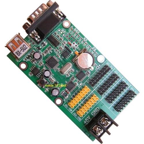 BX-5U2 USB and serial dual ports onbon led scrolling sign controller BX led card