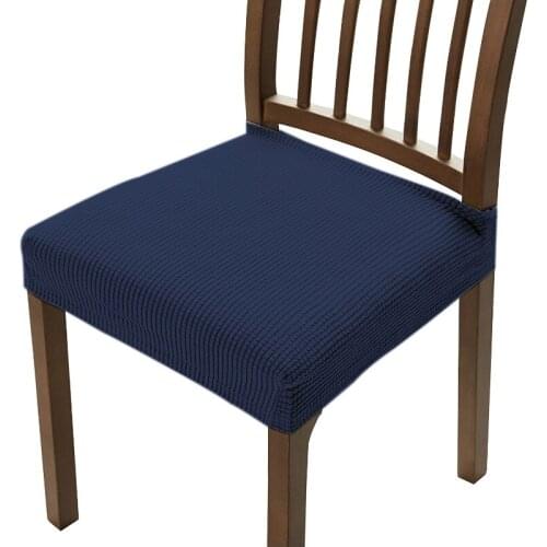 Spandex Dining Chair Seat Covers Thick Elastic Chair Cover Universal Non-slip Household Dining Table Chair Dust Cover