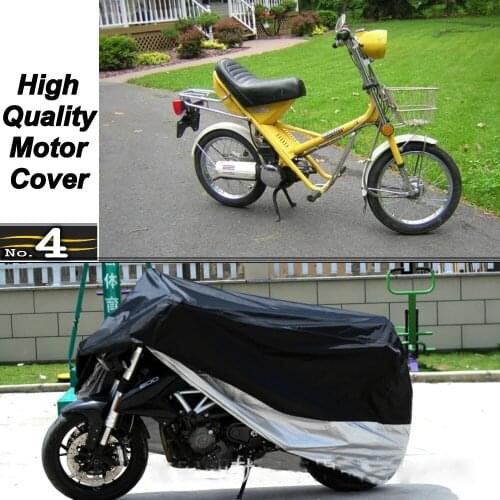 MotorCycle Cover For Honda NA50 WaterProof UV / Sun / Dust / Rain Protector Cover Made of Polyester Taffeta