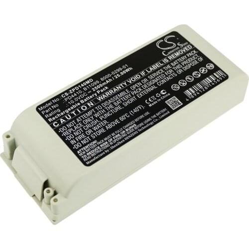CS 2500mAh/25.00Wh battery for ZOLL 8000-0299-01, 8000-0299-10, AED Pro Defibrillator, Defibrillator NTP2, E-Serie