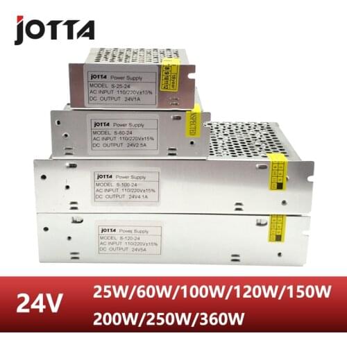 Free Shipping 24V 60W 120W 150W 250W 360W Switching power supply 24v power supply