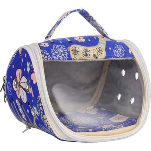Bird Carrier Parrot Hamster Travel Bag Breathable Cockatiel Conure Outgoing Bag Chinchilla Ferret Carrying Bag