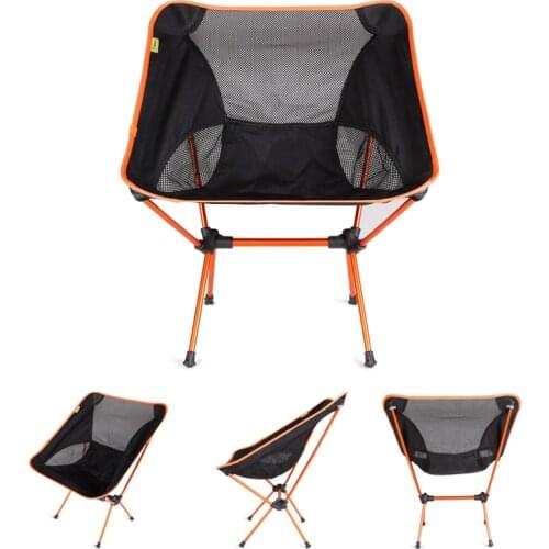 Portable Lightweight Folding Camping Stool Foldable Fishing Chair Seat with Backpack For Fishing Picnic BBQ Beach Cycling Hiking