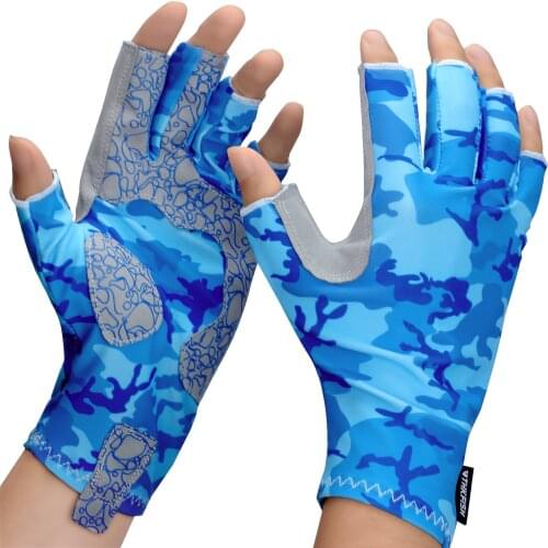 QualyQualy Fingerless Fishing Gloves