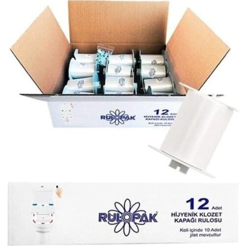 RULOPAK Sensor Toilet Seat Cover Roll (12'li Carton) x80 = 960 PCs 441481149
