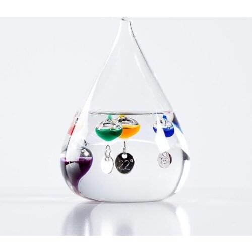 Thermometer Water Drop Weather Forecast Bottle Childrens Toy Desktop Decoration Children Girlfriend Gift adult toys toy