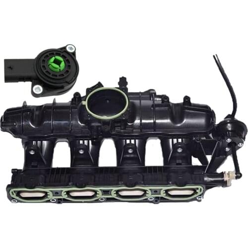 Engine Intake Manifold With Position Sensor Set For Audi A3 S3 TT TTS For VW Passat CC Passat 07L907386B 06J198211 06J198211D