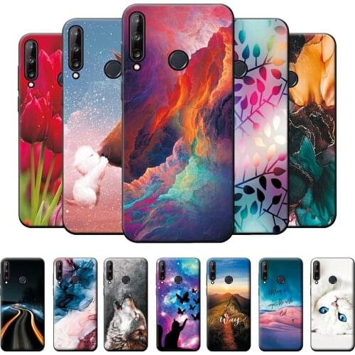 For Huawei Y7P Protective Case For Huawei Y7P Soft TPU Cartoon Bumper For Huawei Y7P Case Fashion Phone Cover Silicone 6.39 inch