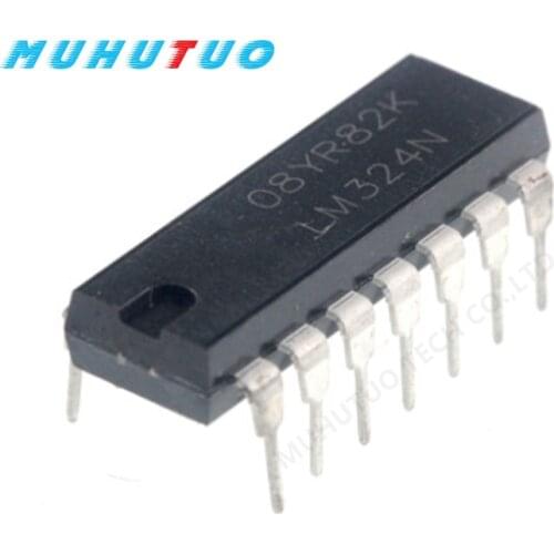 10PCS LM324N DIP14 LM324 DIP DIP-14 IC