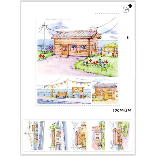 2M Town Is By The Sea Washi Tape