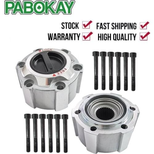 2 pieces x for Nissan Pickup Pathfinder Navara D21 D22 90Manual free wheel locking hubs B014 40250-2S610 402502S610