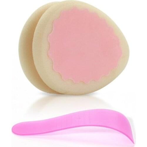 2PcsSoft Sponge Pad Remove Hair Remover Painless Hair Removal Depilation Effective Skin Care Beauty Tool