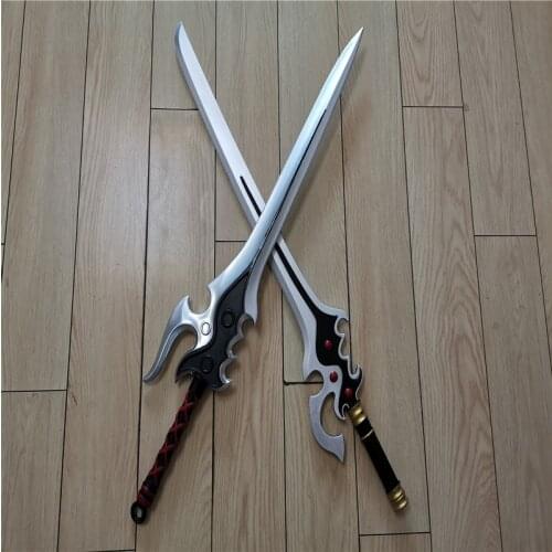 2 Style Cosplay Li Baiqing Lotus Sword Fairy King Glory Weapon Props Role Playing Game Anime Movie 80CM PU Foam Model Toy Gift