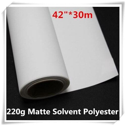 42" Matte Polyester Canvas for Eco Solvent Printing