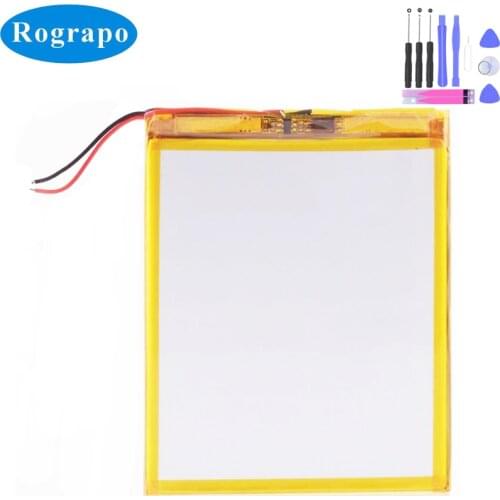 New Battery For 7" Oysters T72HMi 3G / T72HM 3G T72 HMI T72 HM Tablet Accumulator 3.7V Full Replacement Batterie 2-wire+tools
