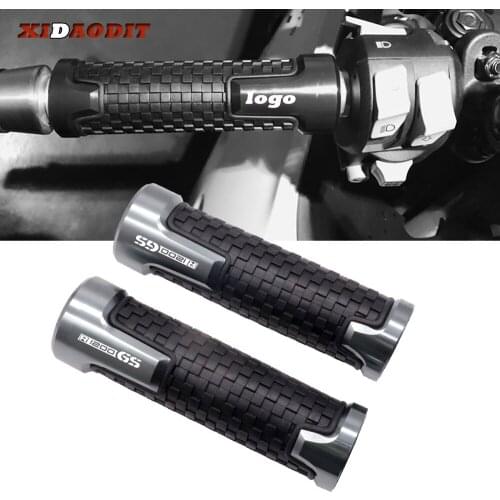 For For BMW R1200GS/Adventure/LC 2004-2018 R1200 R 1200 GS 22MM Motorcycle Aluminum handlebar grip Handle grips
