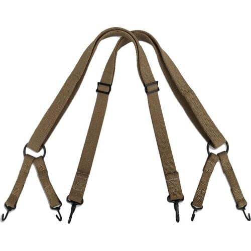 USMC M1941 Straps American Soldier Straps Outdoor Military Backpack Belt Field Combat Equipment Retro WW2 Khaki Camera Strap