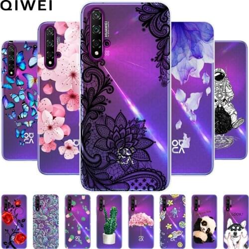 Phone Case For Huawei Nova 5T Cases Ultra Thin Clear Soft TPU Silicon Cover Cases For Huawei Nova 5T Nova5t 5 t Funda Honor 20