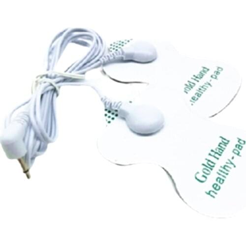 Extra DC2.5mm 2 Way Snap Electrode Pads Line Leading Wire Cable for TENS EMS Unit Electric Pulse Therapy Massage