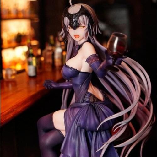 Anime Fate Grand Order Joan of Arc Scene bar Figure PVC Action Figure Collection Model Toys Doll Gift