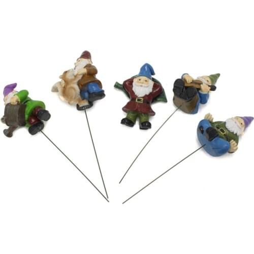 Fairy Garden - 5pcs Miniature Gnomes Figurines Accessories for Outdoor Decor Wholesale Dropshipping