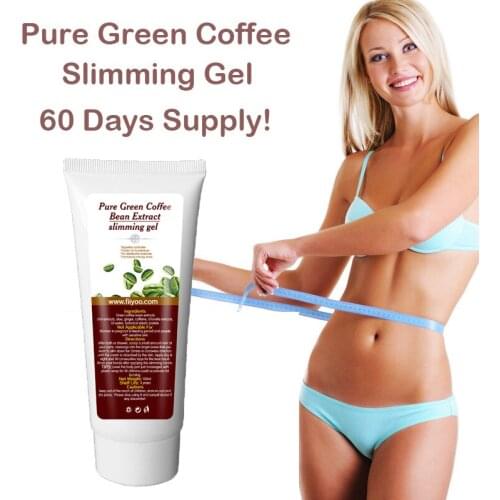 FiiYoo pure green coffee bean extract tablets plus hot slimming cream lose weight effective appetite control