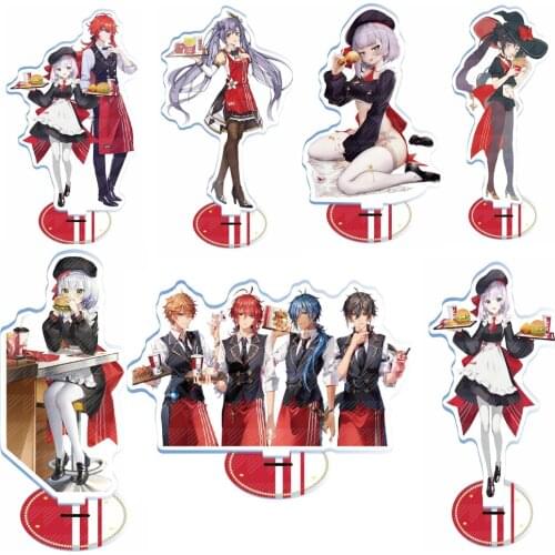 Genshin Impact Game Acrylic Figure Stand Model Toy Action Double Side Desk Decoration Gift Size 12-15cm