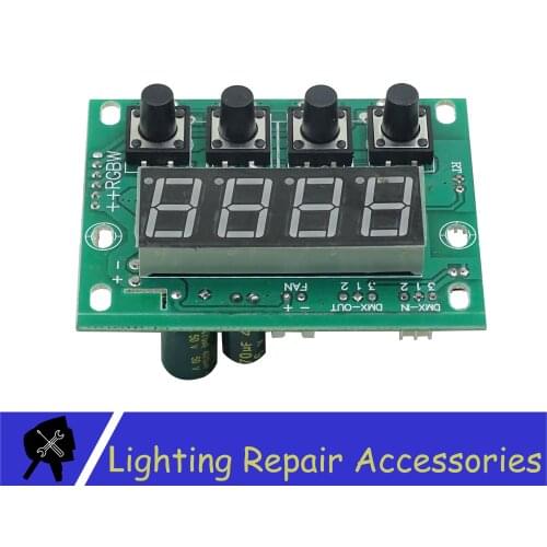 Led Par Light Motherboard for 54x3w 54x9w 24x9w 18x9w RGW 3in1 COB Led Stage Light Waterproof IP65 or IP33 Repair Spare Parts