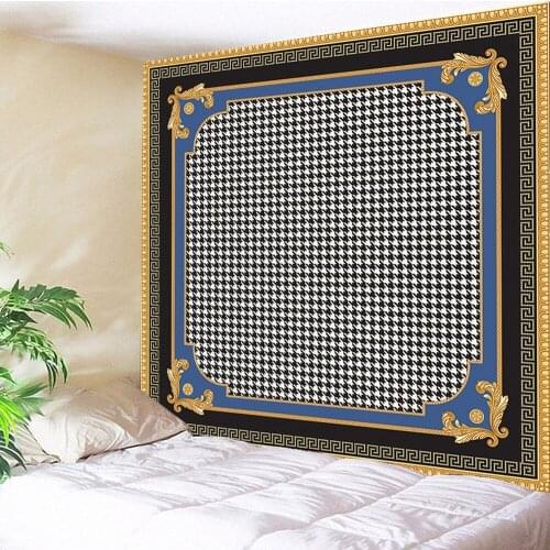 Morocco Floral Tapestry Wall Hanging Vintage High Quality Flowers Beach Wall Tapestry Plant Backdrop Home Decor Tapestries Tapiz