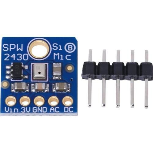 Sound Detection Sensor Module Silicon MEMS Microphone for FFT Recording Sampling SPW2430 3.3-5V