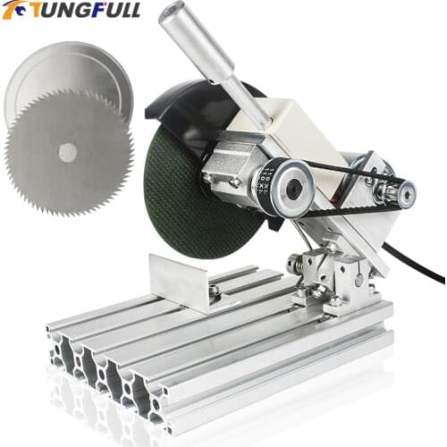 Mini Table Saw 895 Motor Metal Cutting Machine DIY Woodworking Machines Electric Circular Saw Cutting Aluminum Machine