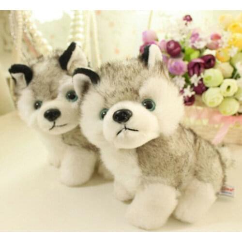 2020 Baby Kids Cute Stuffed Toys Gift 18cm New Hot Plush Doll Soft Toy Adorable Husky Dog Toddler Infant