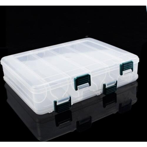 Premium Fishing Tackle Box Lightweight Fishing Lure Storage Durable Impact