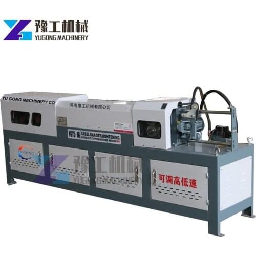 Pipe bending machine small rebar straightener and cutter scrap steel-bar straightener price