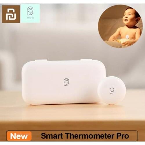 Miaomiaoce Smart Thermometer Pro Type-C Rechargeable IPX6 Waterproof Temperature Measurement Fever Alarm Remote Monitoring