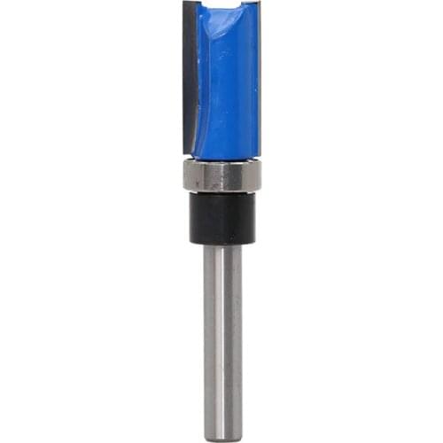 1pc 1/4 Shank high quality Straight/Dado Router Bit -1/4*1/2*25 Straight end mill trimmer cleaning flush trim