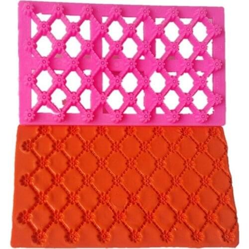 1PCS Flowers Shape Cake Fondant Cookie Embosser Cutter Mold Icing Embossing Biscuit Sugar Craft