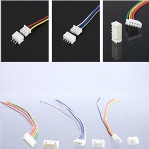 10 Pairs/lot 150mm RC lipo battery balance charger plug 2S1P 3S1P 4S1P Wire Line Cable with male and female plug Dropshipping