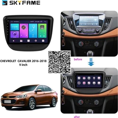 SKYFAME Car Accessories Radio Stereo For Chevrolet Cavalier 2016-2020 2021 Android Multimedia System DSP GPS Navigation Player