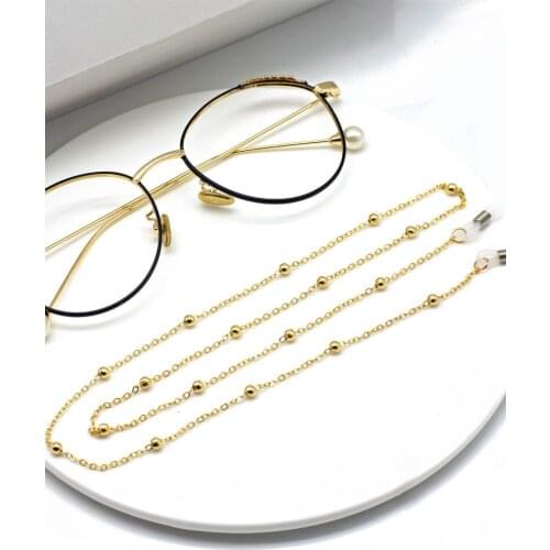 Fashion Glasses Chain for Women Metal Sunglasses Cords Gold Black Silver Color Metal Rope Eyewear Accessories