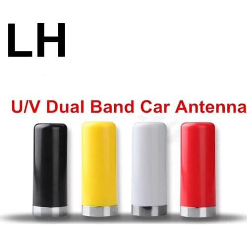 Dual band mobile radio antenna low profile car antenna 136-174M 400-470M VHF UHF stubby short vehicle radio aerial